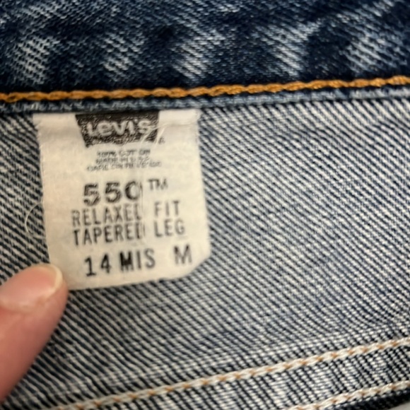 Vintage Levi’s 550 dark wash 31 - Picture 3 of 4